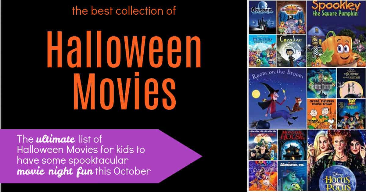 77 Halloween Movies for Kids (And Where To Watch Them) - Baby Chick