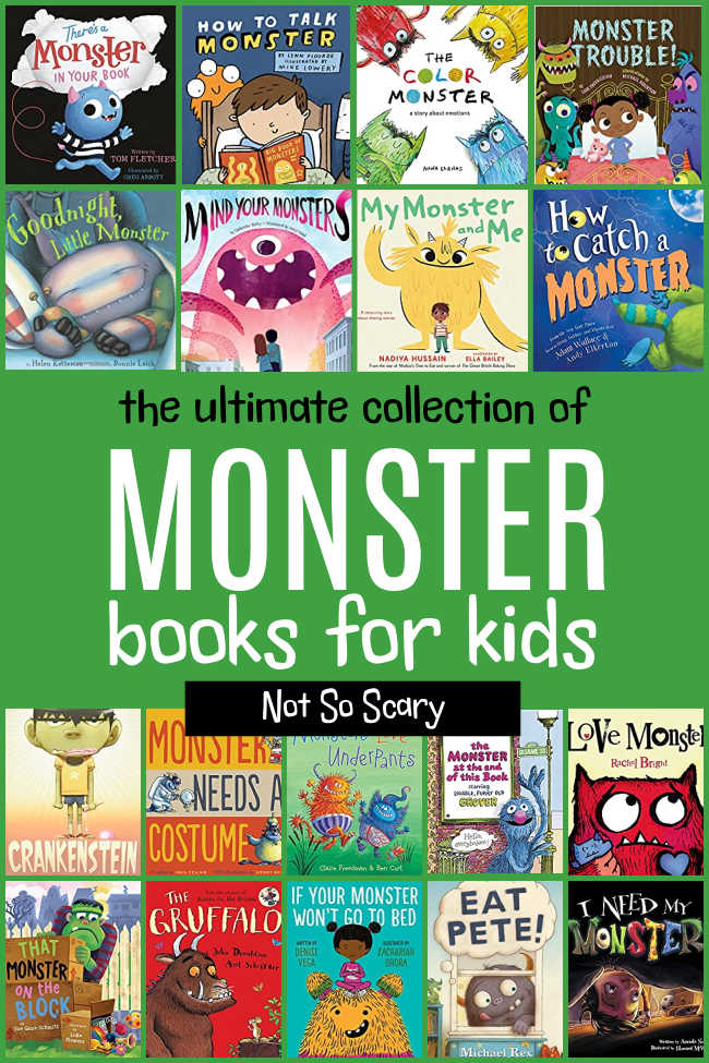The ultimate collection of Monster Books for Kids
