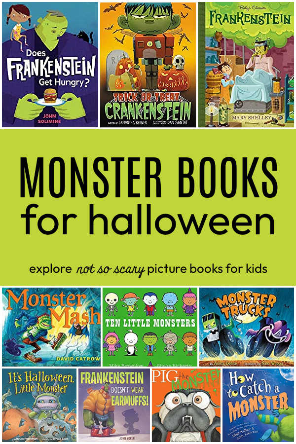 Monster Books for Halloween for Kids