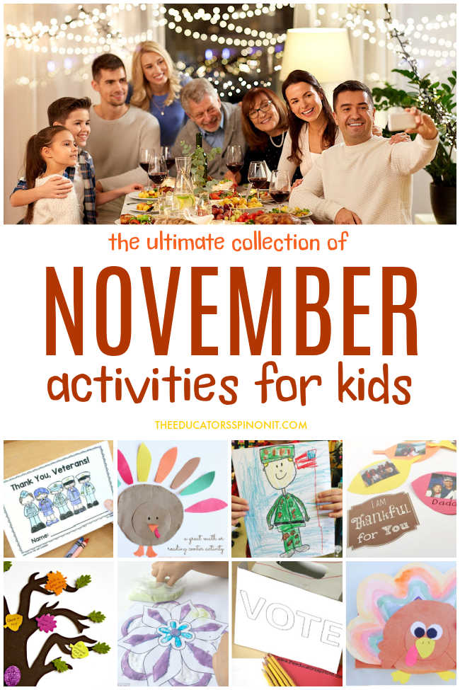 November Activities for Kids