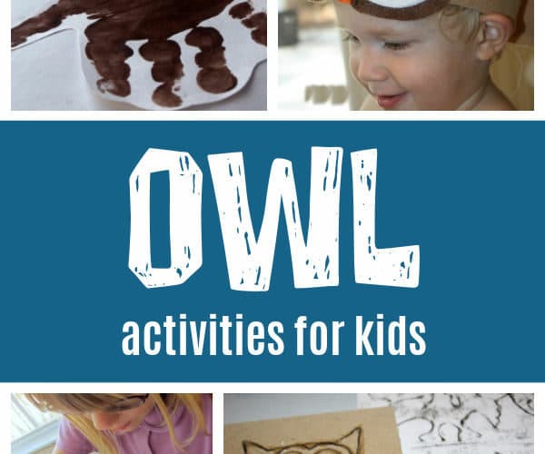 Owl Activities for Kids