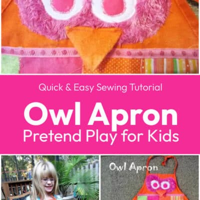 How to Make an Owl Apron