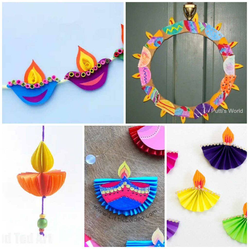 Decoration competition/How to make diya stand using paper plate  #instagramreels #reels #diwali #diya #papercraft | Instagram