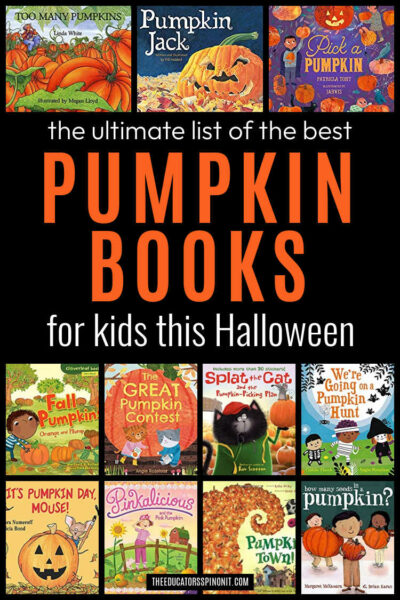 The Best List of Pumpkin Books for Kids this Halloween