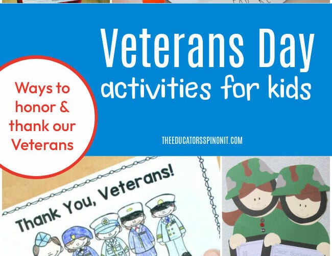 Veterans Day Activities for Kids