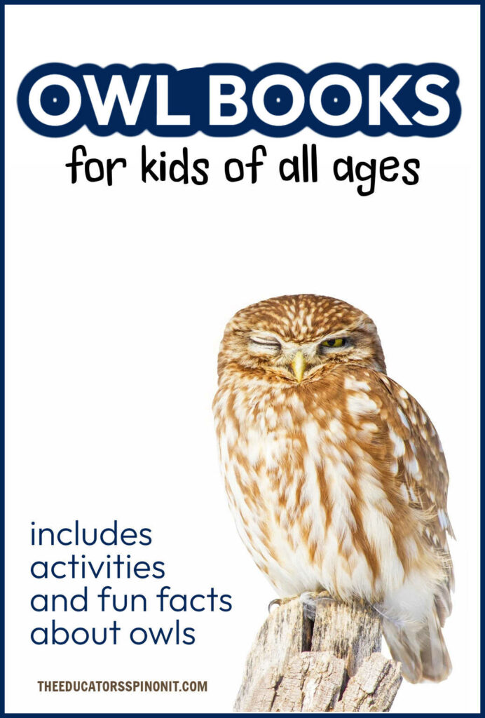Owl Books for Kids! The ultimate collection of books about owls for kids of all ages.