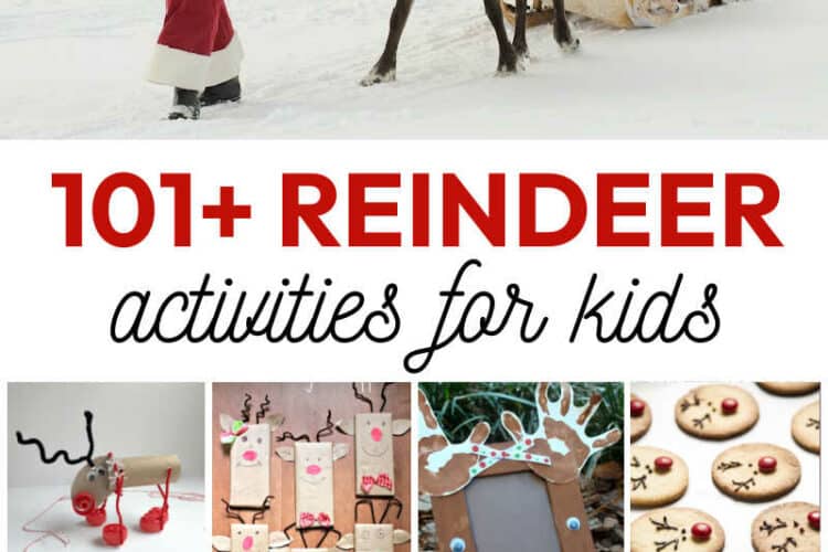 101+ Reindeer Activities for Kids