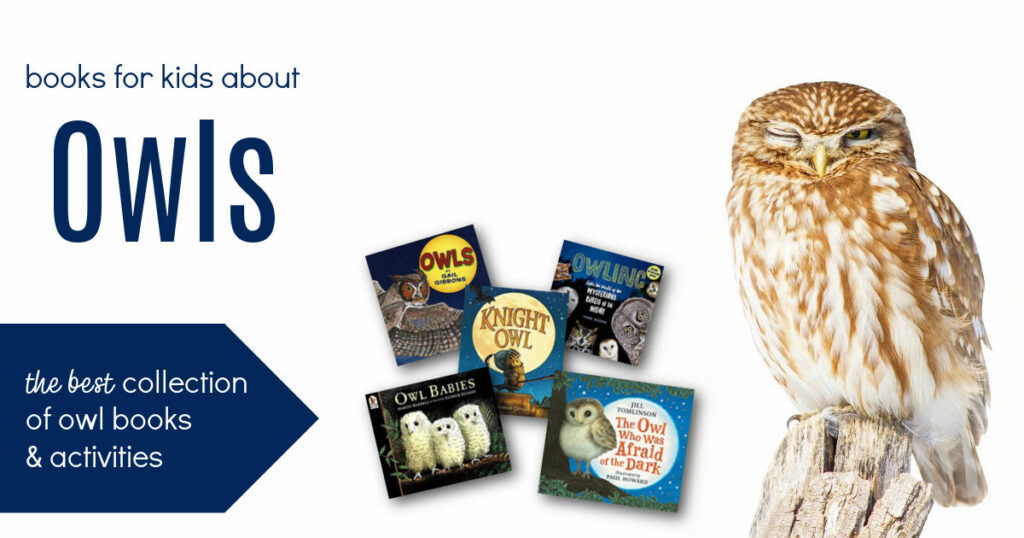 Owl Books for Kids! The ultimate collection of books about owls for kids of all ages.