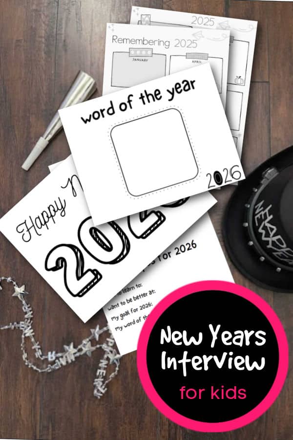 2026 New Years Eve Interview for Kids - The Educators' Spin On It 2026 New Years Interview for Kids