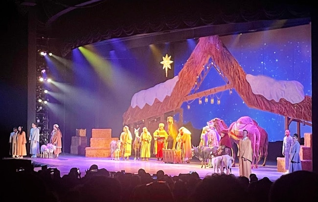 Living Nativity Performance at SeaWorld Orlando