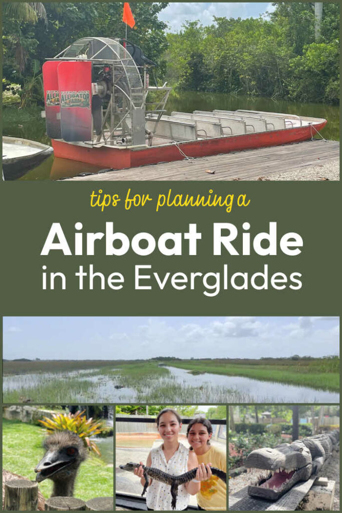 Tips for Planning an Airboat Ride in Florida Everglades