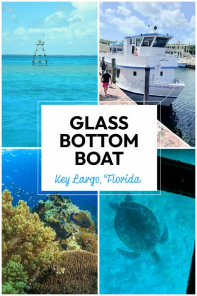 Glass Bottom Boat Ride in Key Largo Florida with Key Largo Princess