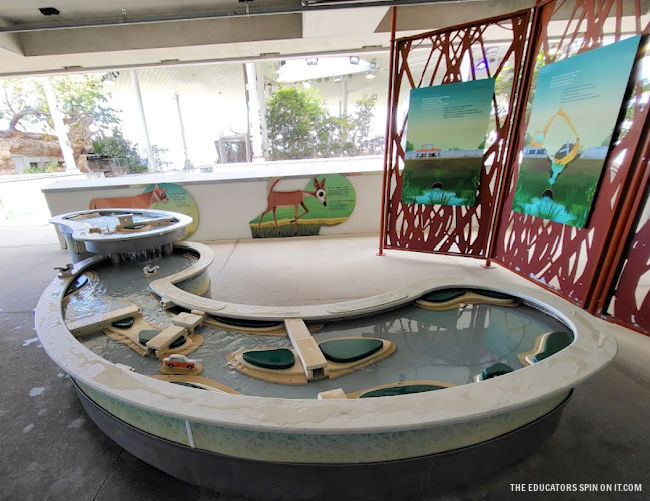 Water Area for Kids in Frost Science Museum in Miami Florida