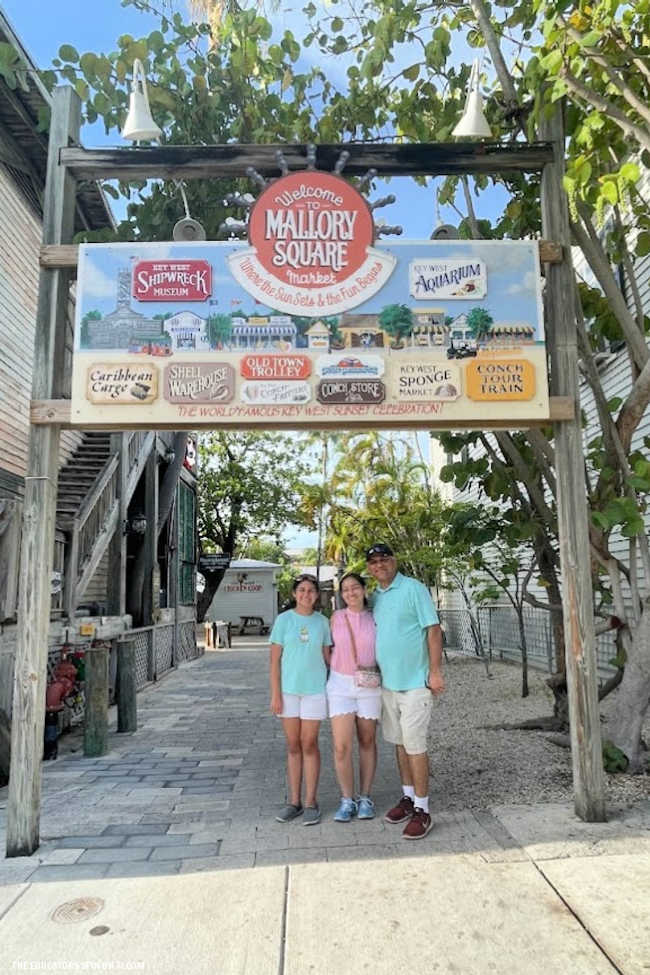 Mallory Square Market in Key West Florida