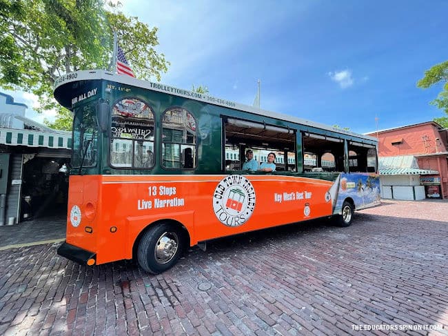 Old Town Trolley Tours in Key West Florida