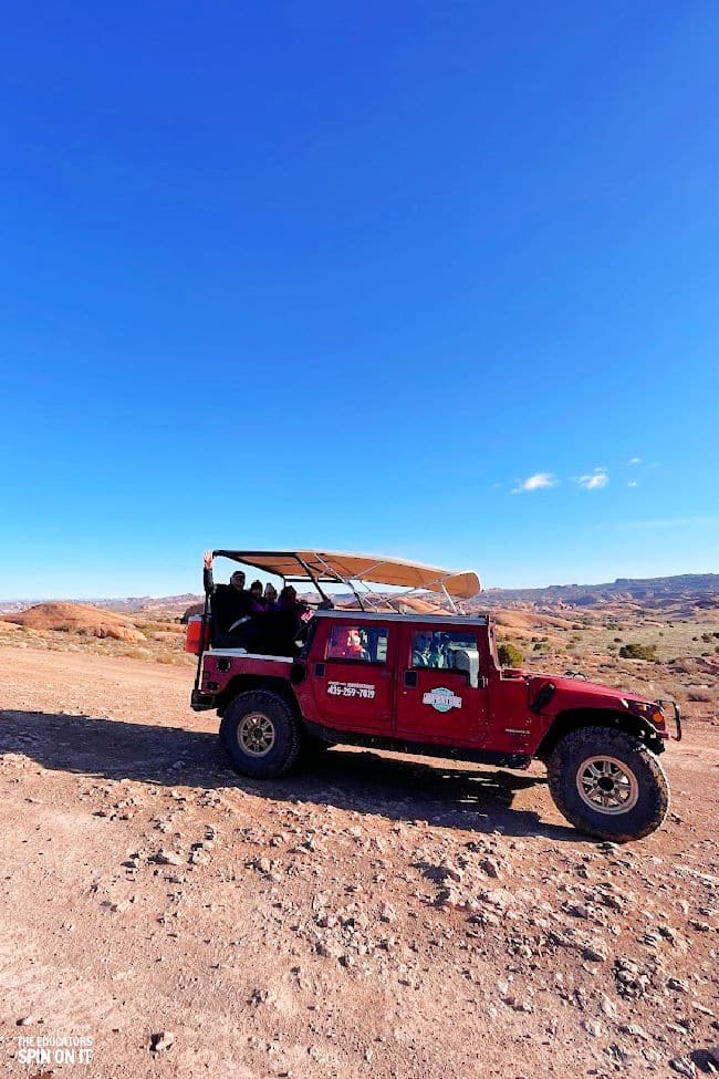 4x4 Hummer in Moab Utah