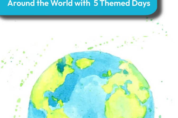 Planning teacher appreciate week that is themed Around the World