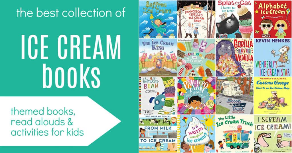 Ice Cream Books for Kids. The best collection of ice cream themed books, read aloud, and activities for your child.