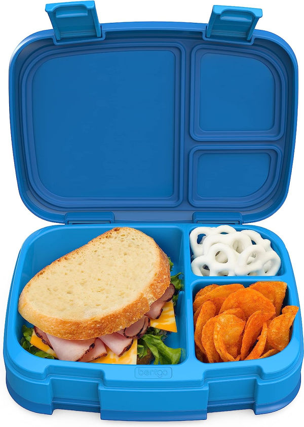 Bentgo Fresh Leak-Proof Versatile 4-Compartment Bento-Style Lunch Box