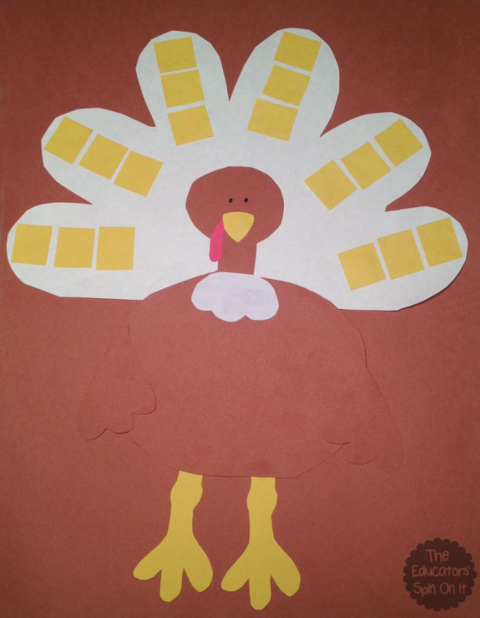 Turkey Busy Bag Activity for Toddlers
