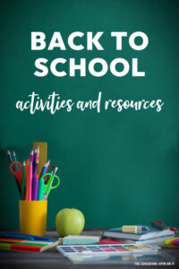 Back to School Resources for Parents - The Educators' Spin On It