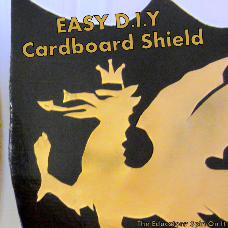 D.I.Y Knight Shield for Pretend Costume Play