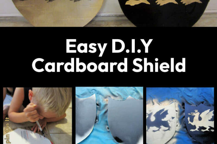 D.I.Y Knight Shield for Pretend Costume Play