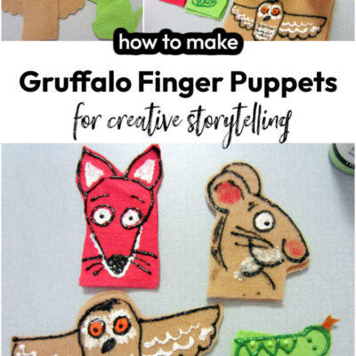 How to Make Gruffalo Finger Puppets for Creative Storytelling