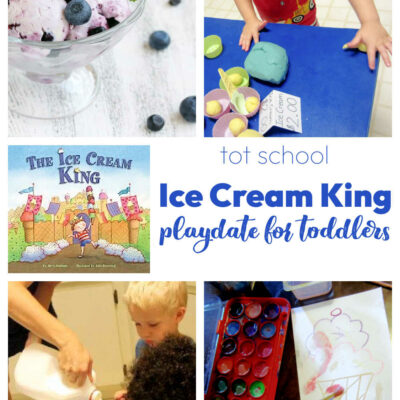 Tot school – Ice Cream King Playdate!
