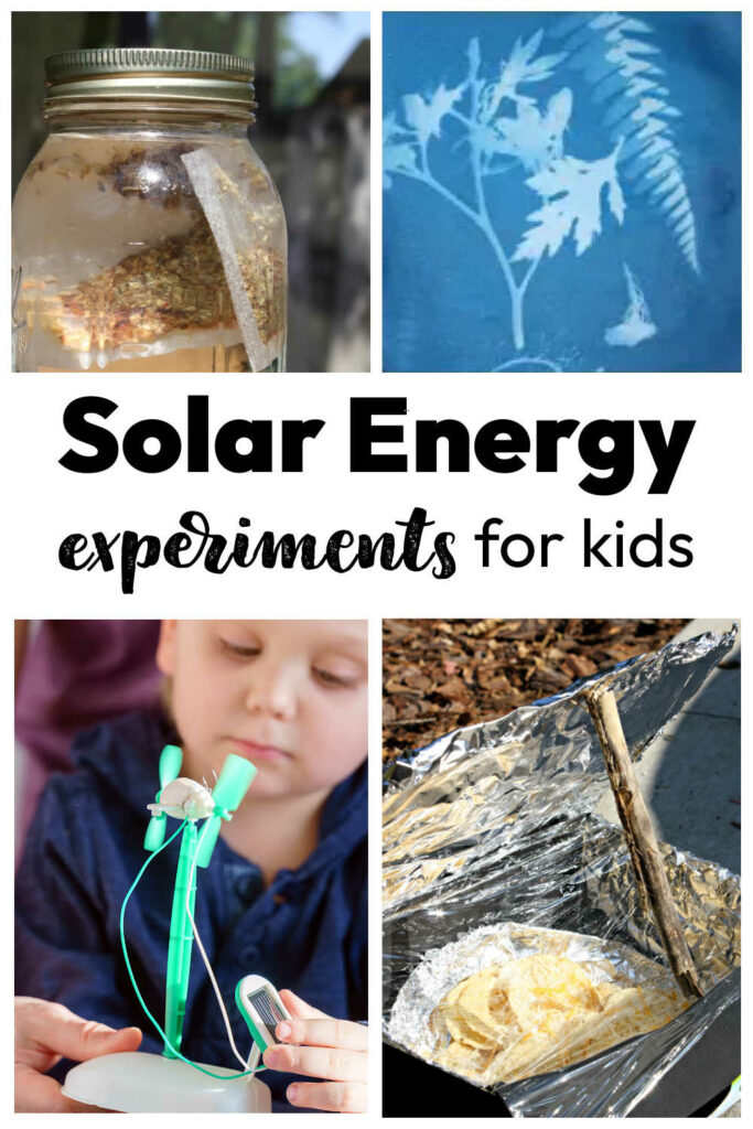 Solar Energy Experiments for Kids to explore!