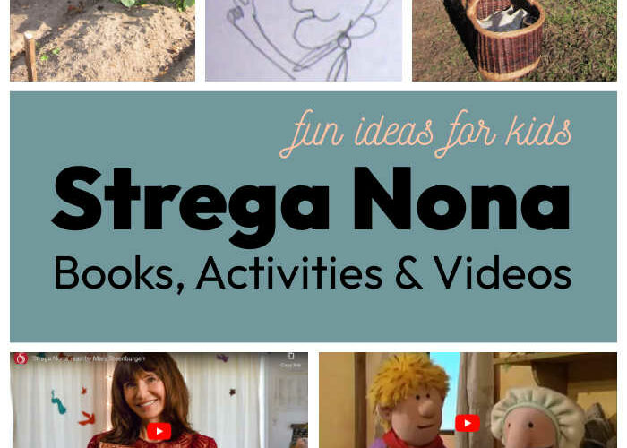 Strega Nona Activities and Books inspired by Tomie dePaula