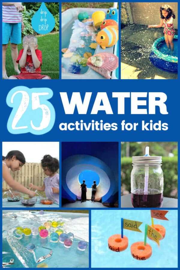 Water Activities for Summer Fun with Kids! The Educators' Spin On It