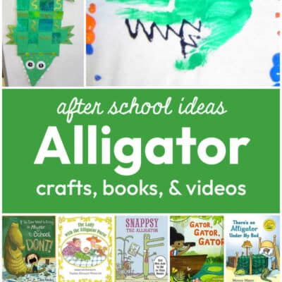 Alligator Crafts and Activities for After School Fun