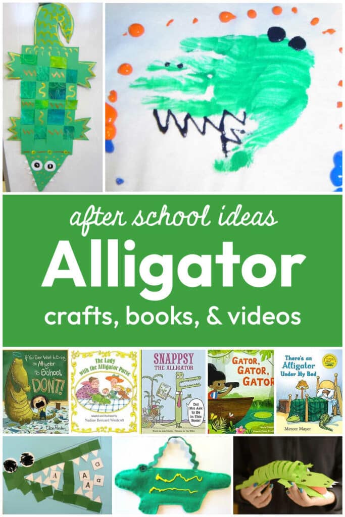 Alligator Activities and Books for Kids After school