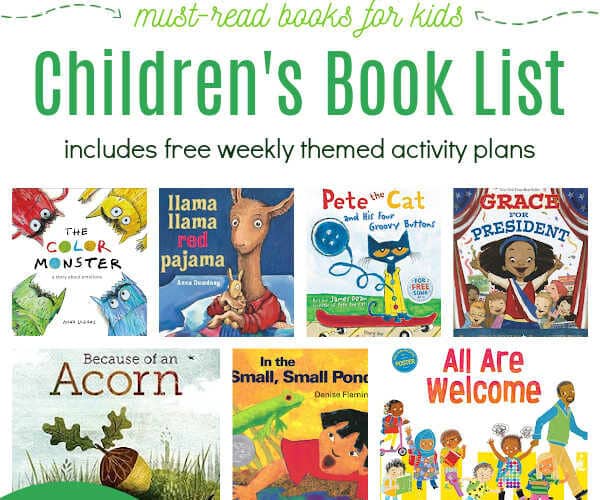 Virtual Book Club for Kids Book List 2024-2025