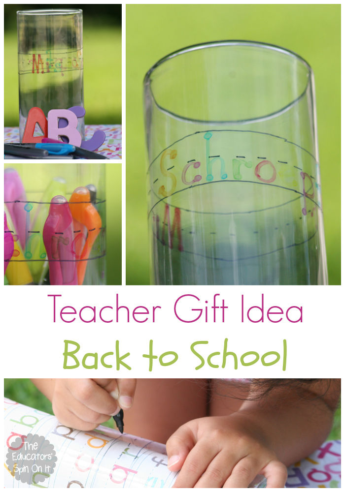 Colorful Teacher Gift Idea