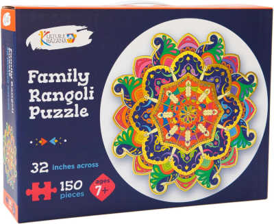 Rangoli Puzzle for Kids