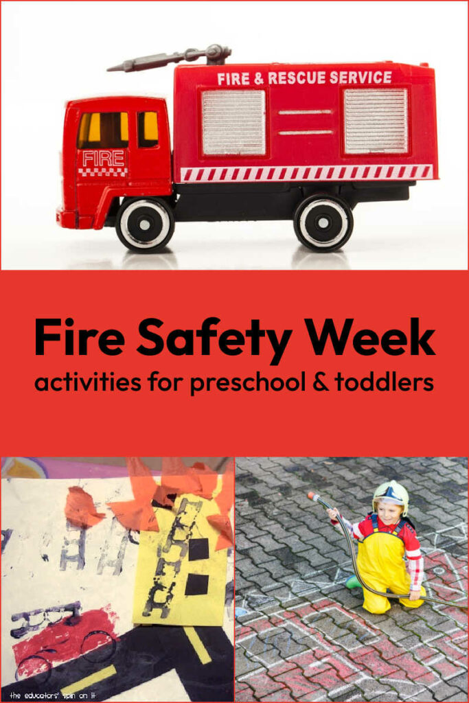 Fire Safety Week Activities for Preschoolers and Toddlers