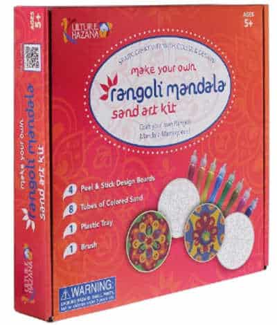 rangoli mandala sand art kit