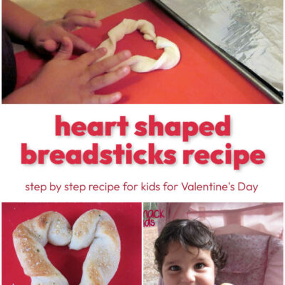 Heart Shaped Breadsticks Recipe