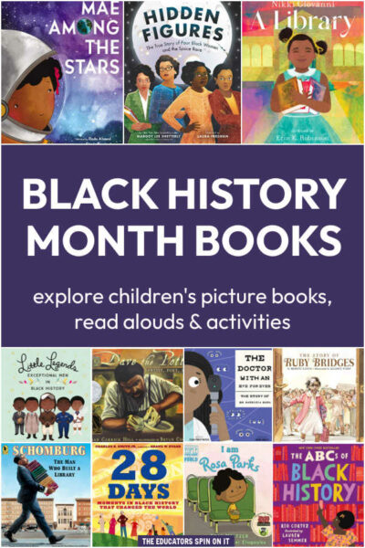 Black History Month Books for Kids with read alouds and activities