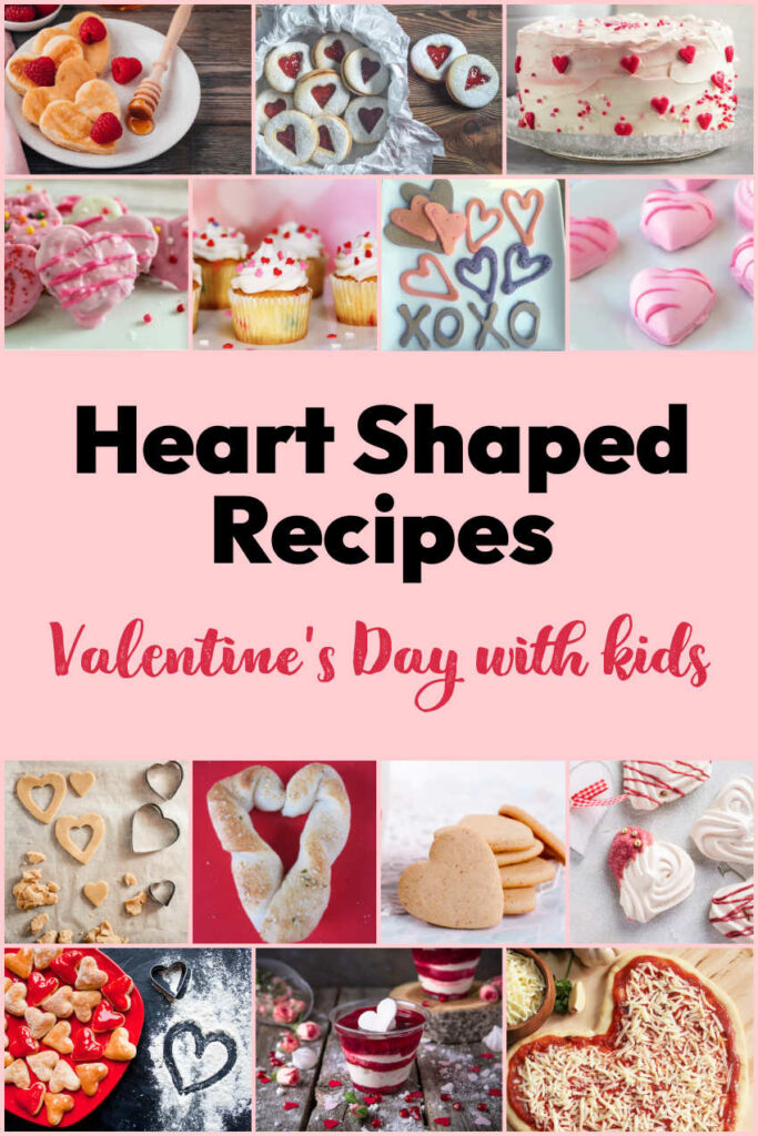 Heart Shaped Recipes for Kids for Valentine's Day