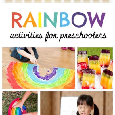 Rainbow Activities for Preschoolers