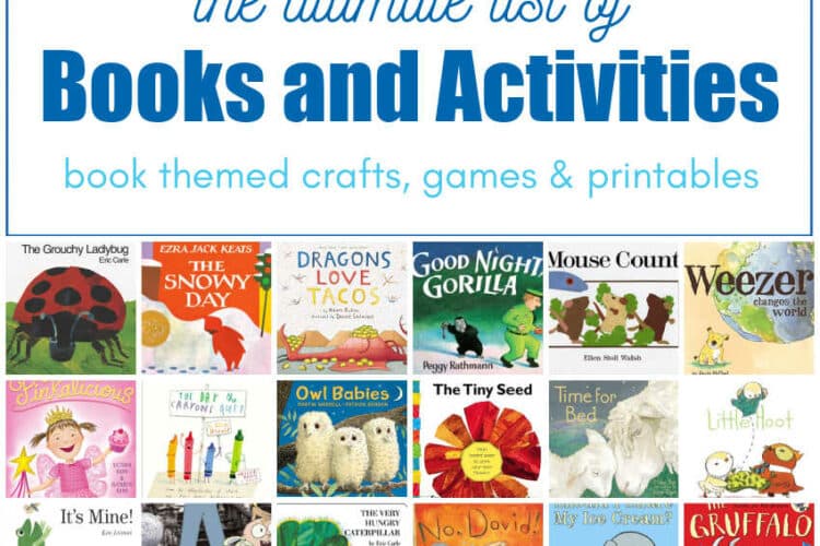 the Ultimate List of Books Activities for Kids!