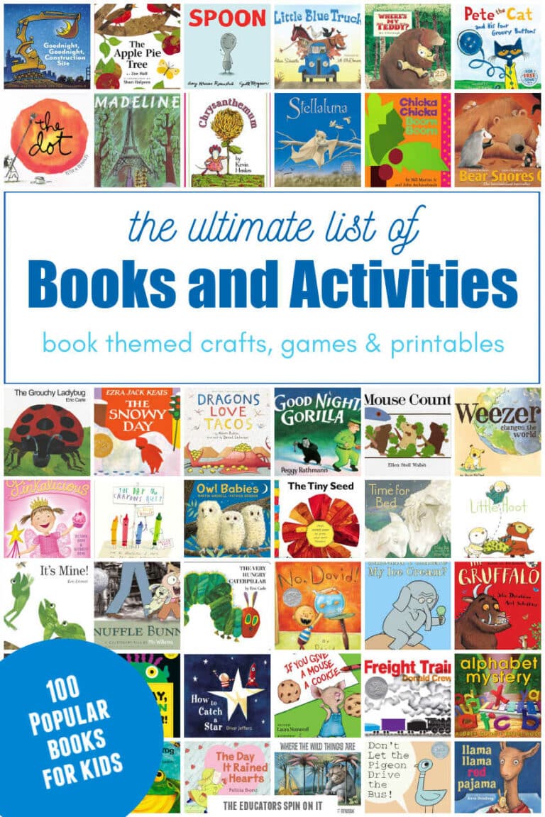 The Ultimate List of Book Activities for Kids - The Educators' Spin On It