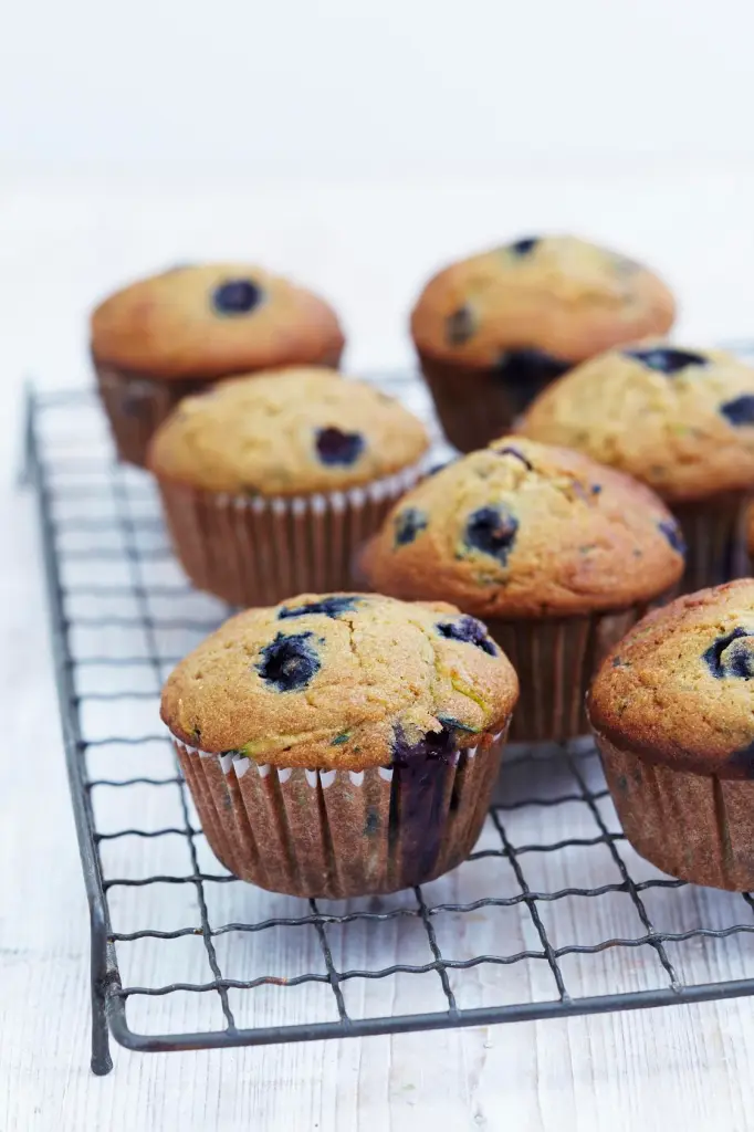 Blueberry & Couragette Muffins Recipe 