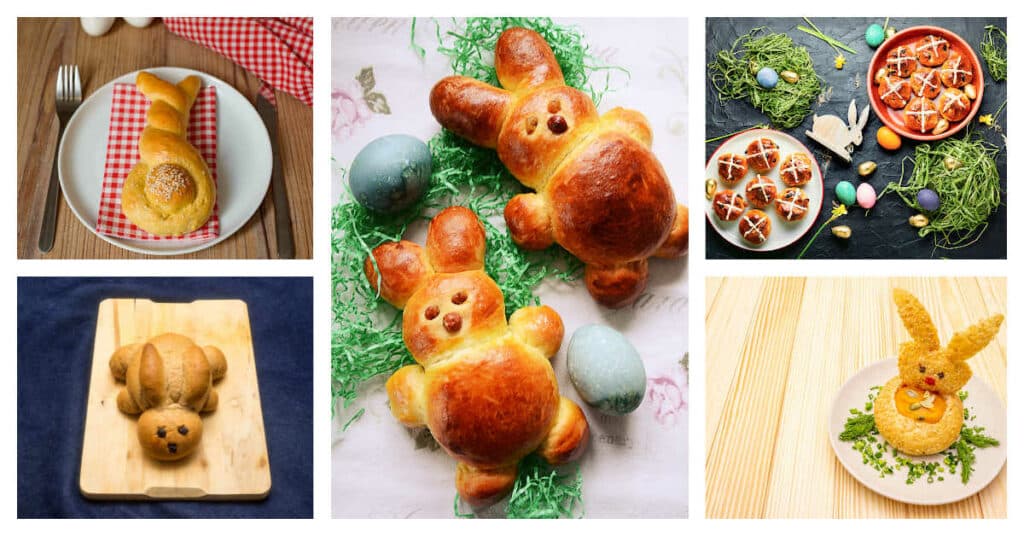 Bunny Bread Recipes for Easter with Kids