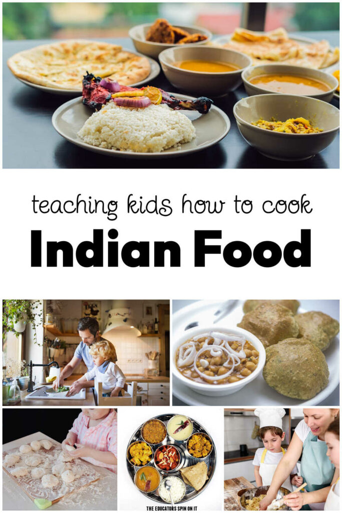 Teaching Kids How to Cook Indian Food. A collection of Recipes with our families favorite Indian dishes.