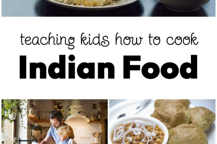 Teaching Kids How to Cook Indian Food. A collection of Recipes with our families favorite Indian dishes.