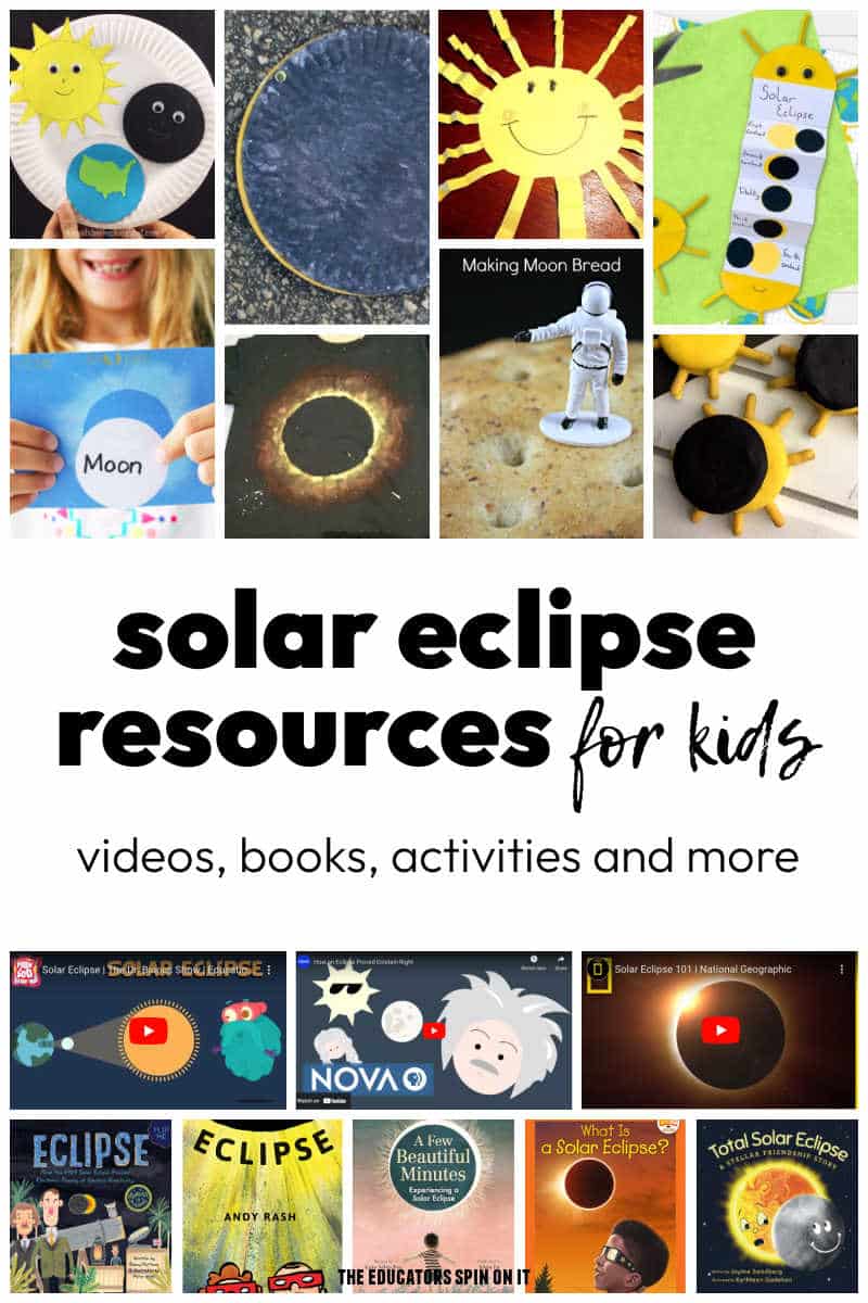 Solar Eclipse Videos and Activities for Kids - The Educators' Spin On It